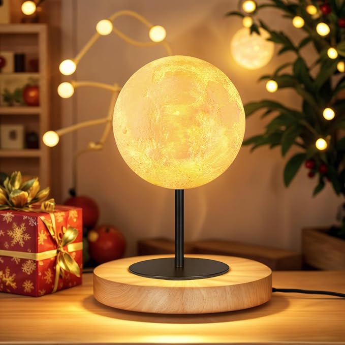 Dimmable Moon Night Light with 30 Lighting Settings for Bedroom and Desk